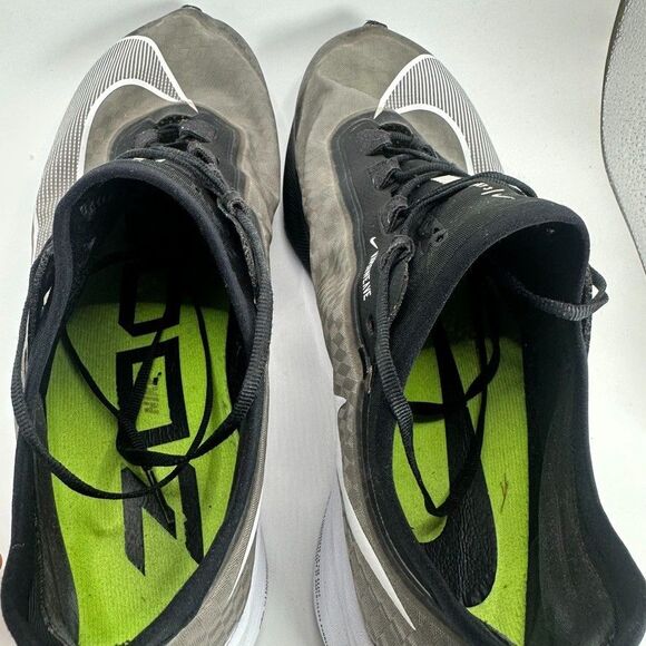 Nike Zoom Fly 3 Shoes Mens Size 11 Black White Running Cushioned - Picture 11 of 16